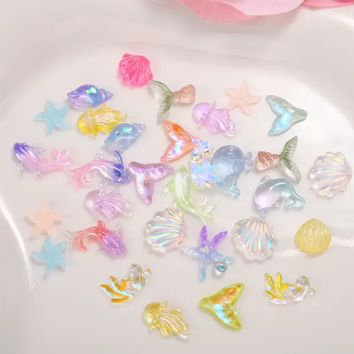 Accessoires pour ongles série océan