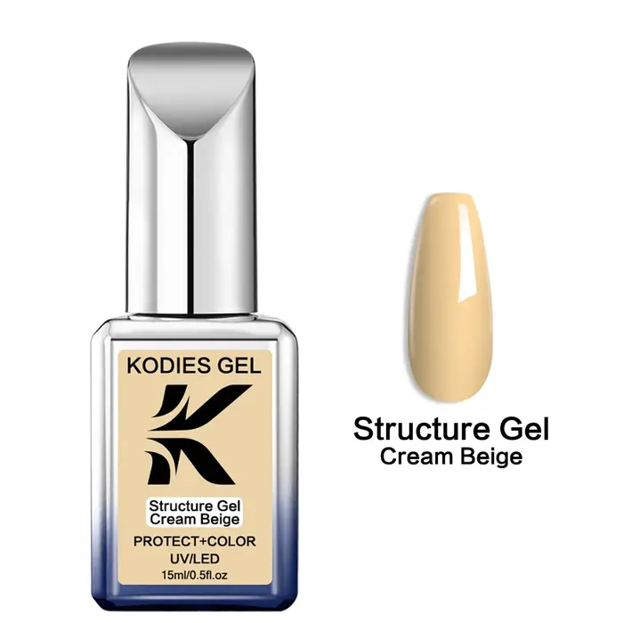 KODIES GEL 20 couleurs Structure Base en caoutchouc Gel Vernis à ongles 15ML