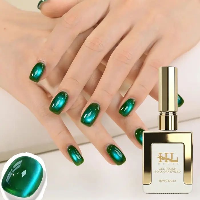Vernis à ongles gel HL Jelly Glass Cat Eye 15ML