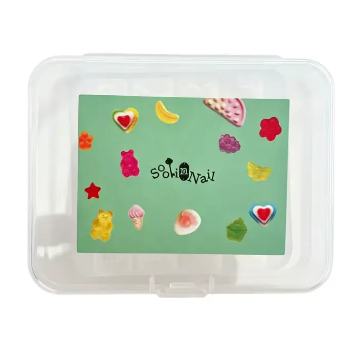 Moule en silicone pour nail art en forme de oursons gommeux mignons
