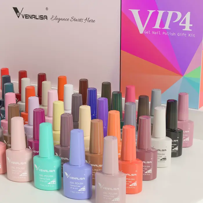 VENALISA 7.5ml vernis à ongles VIP4 HEMA gratuit Semi Permanent tremper UV LED