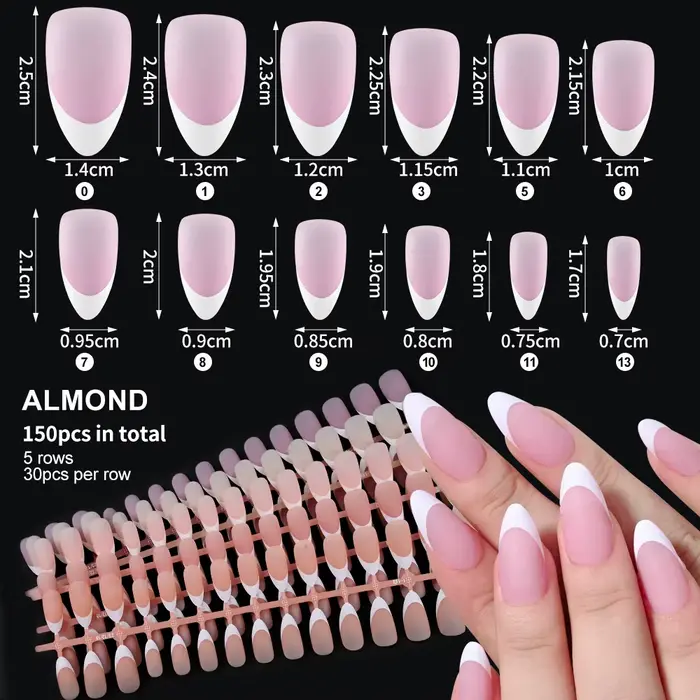 Faux Amande Moyenne pour Femme et Fille