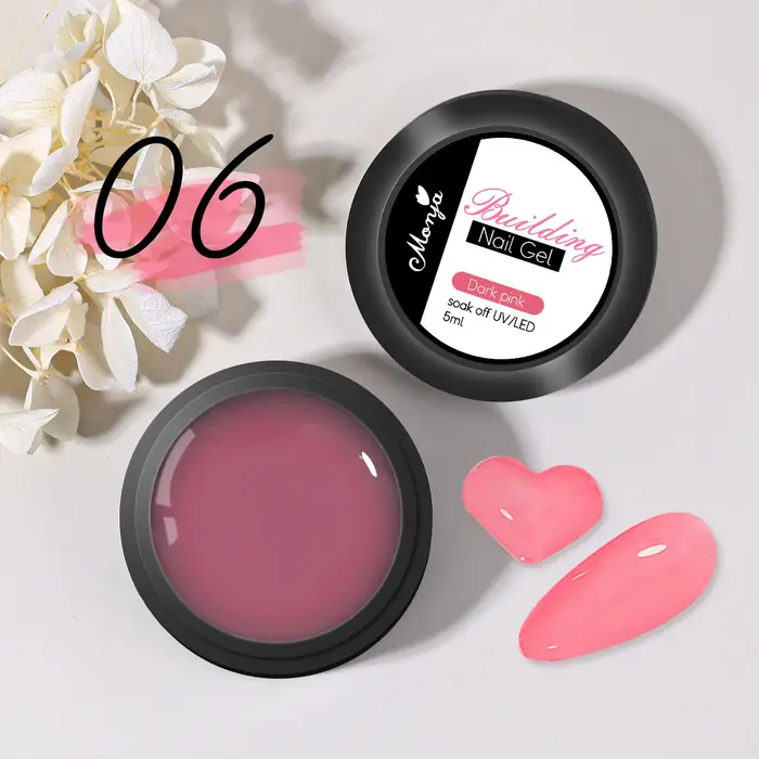 1 pot blanc 3D façonnage sculpture antiadhésif Extension de main Gel vernis à ongles pour fleur bricolage Nail Art