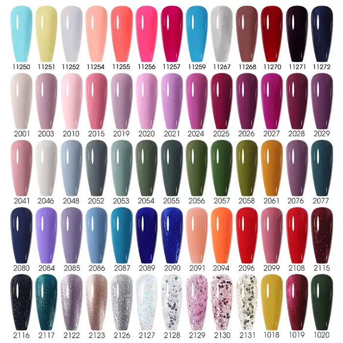 NAILCO 15ml café ongles Art rouge marron couleur Gel vernis