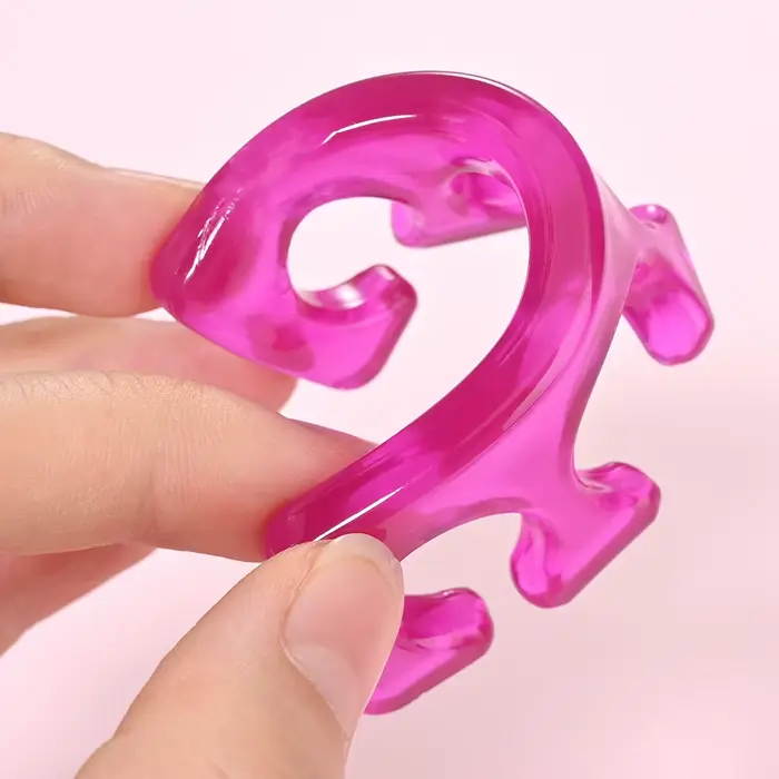 Épandeurs d'orteils en Silicone pour Application de vernis à ongles, 2 pièces, séparateurs d'orteils
