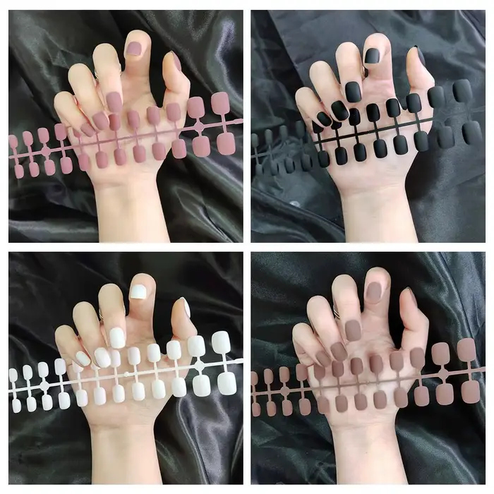 Ongles Courts et Simples pour Manucure