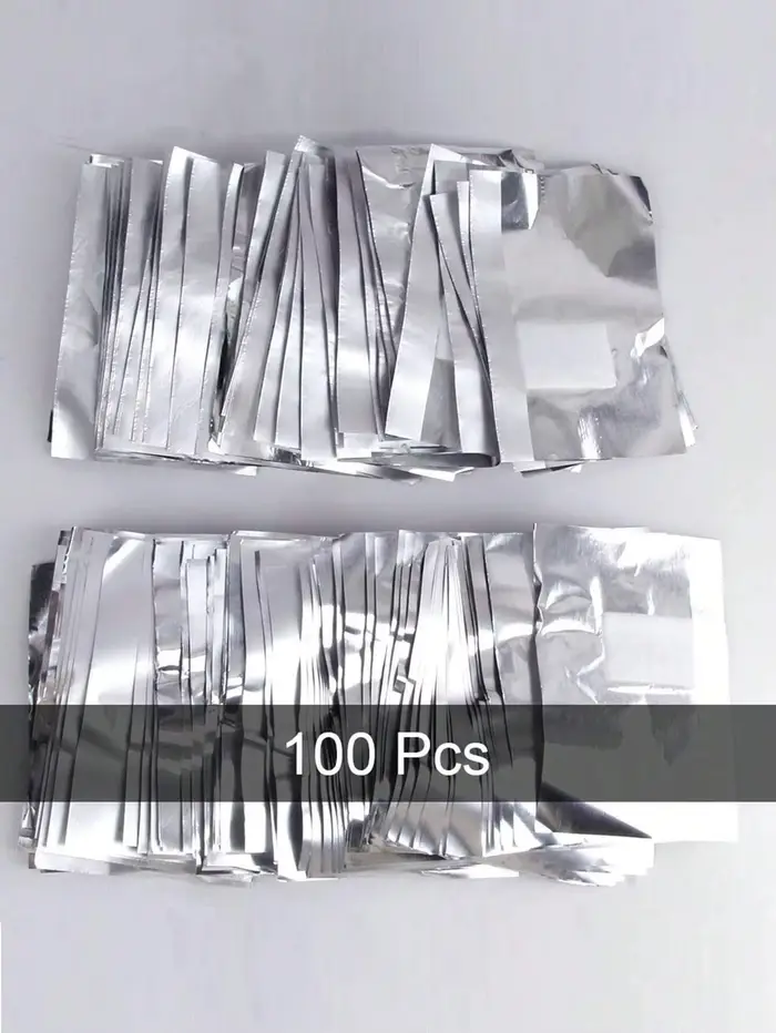 100 pièces dissolvant de vernis à ongles Gel feuille d'infraction enveloppes acétone Nail Art access