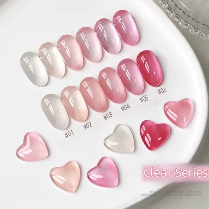 MIANEL 10ML 1-9PCS Gel clair effet blanchissant