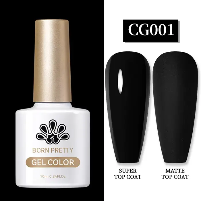 BORN PRETTY 10ml Gel vernis à ongles Gel 130 couleurs Semi Permanent solide vernis à ongles tremper 
