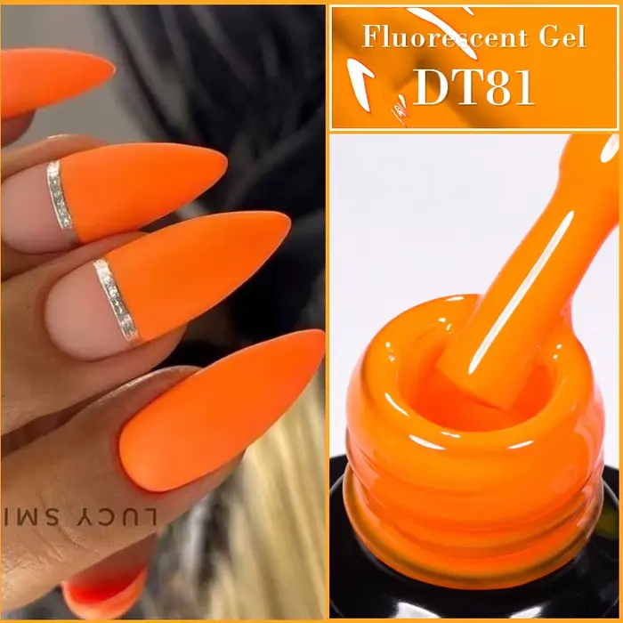 Verhéritage à Ongles Fluorescent pour Manucure