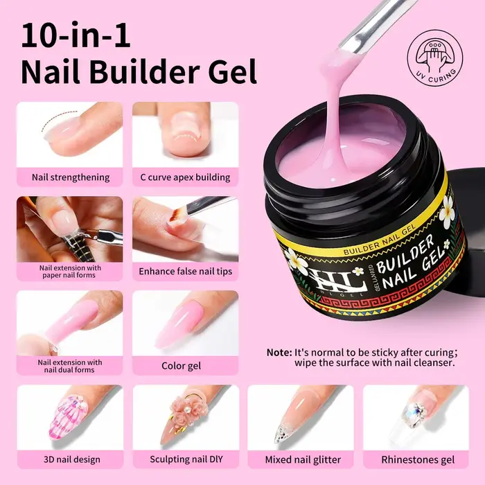 Kit de Gel de Construction pour Ongles