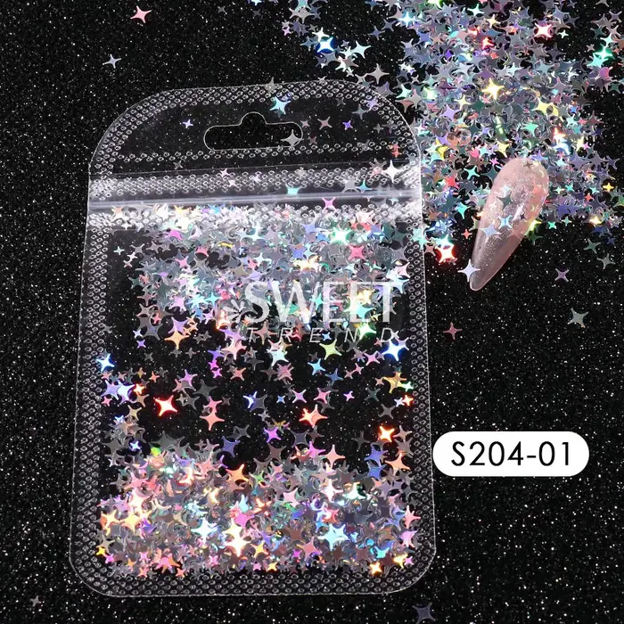 Paillettes holographiques pour ongles