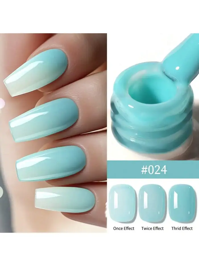 24 couleurs 15ML glaçage couleur Gel vernis à ongles Semi Permanent Nail Art trempage UV LED Salon de manucure bricolage