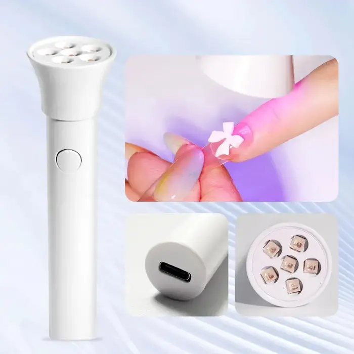 Lampe LED UV Portable Rechargeable pour vaccage de Verhéritage à Ongles