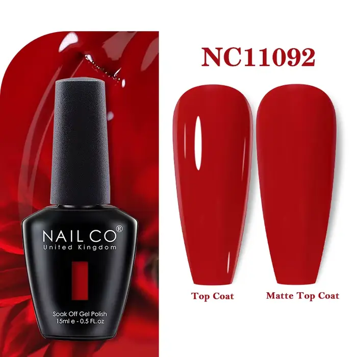 NAILCO 131 Couleurs Vernis Semi-Permanent UV Gel pour Ongles, Vernis Gel pour Nail Art, Design de Ma