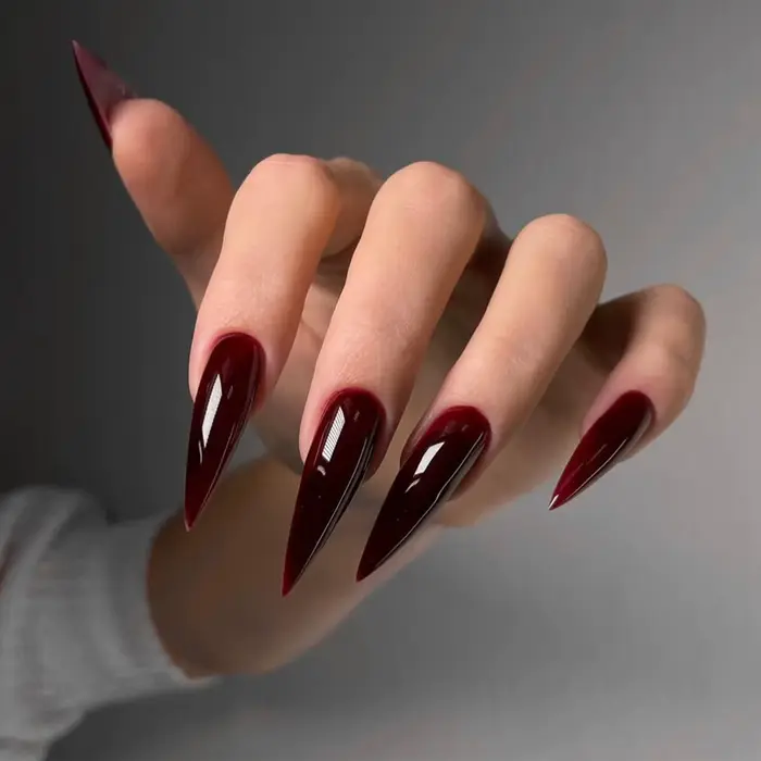 24 faux ongles électro-plaqués bleu lune