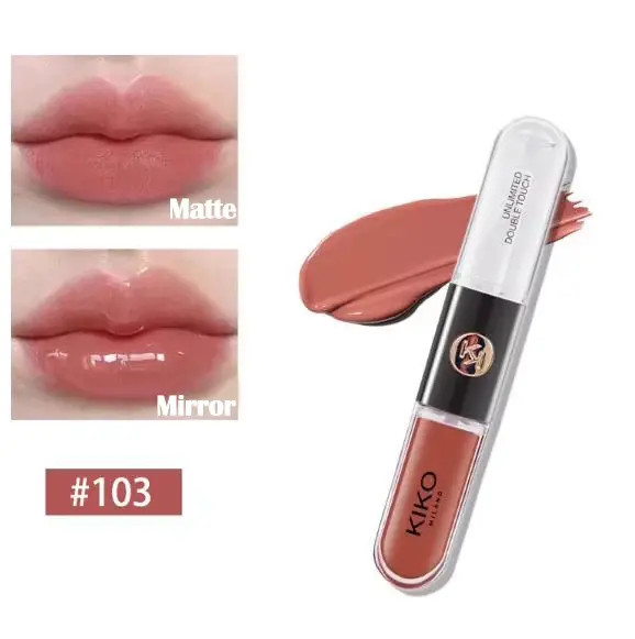 KIKO 3D Liquid Lip Glaze Transparent Lip Gloss Mirror Lipstick Nourishing Glossy Full Lips Not Fadin