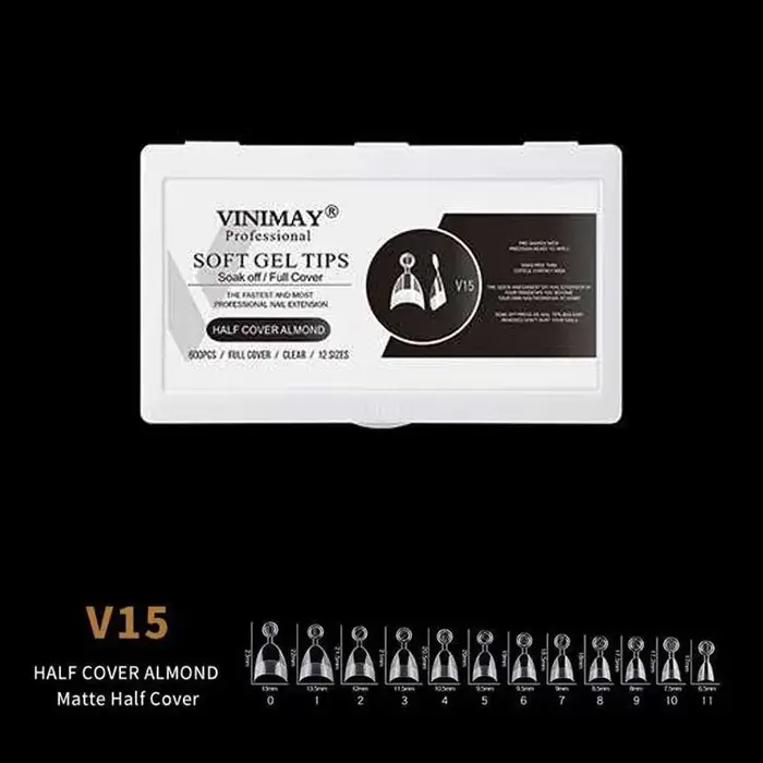 VINIMAY 16 styles 522 pièces Faux ongles sans trace