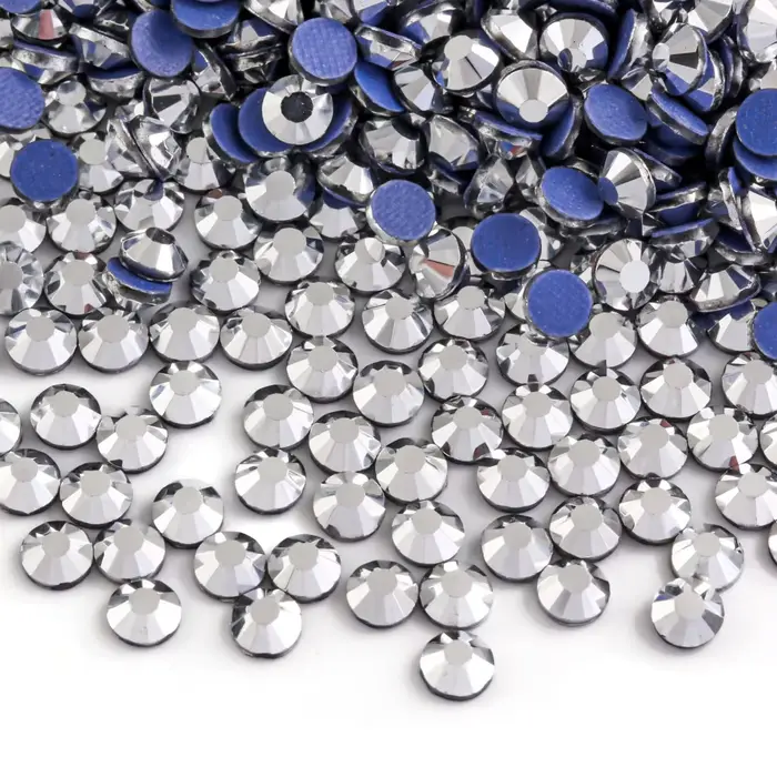 Strass thermocollants en verre cristal DMC, série Mine SS6-SS30, pour décoration de vêtements DIY