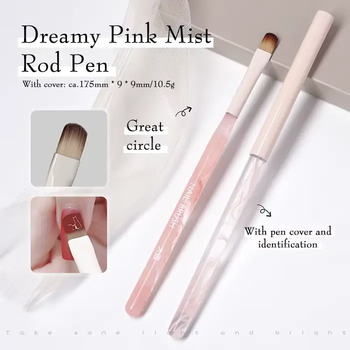Stylo de photothérapie multifonctionnel pour colle Nail Art, brosse pour Gel UV, acrylique, manucure, peinture, dessin, pinceaux professionnels, outils