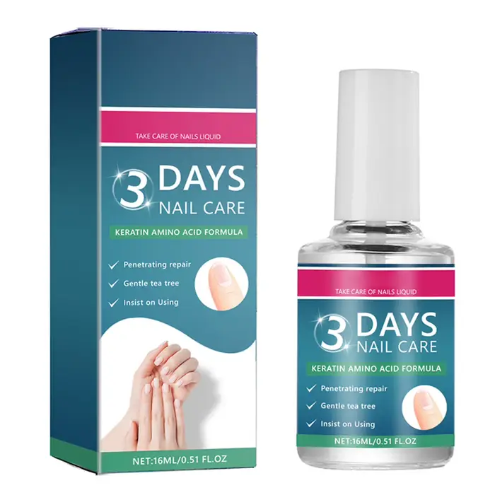 Sérum de soin des ongles, huile de traitement de réparation des ongles, kératines, acide aminé, huil
