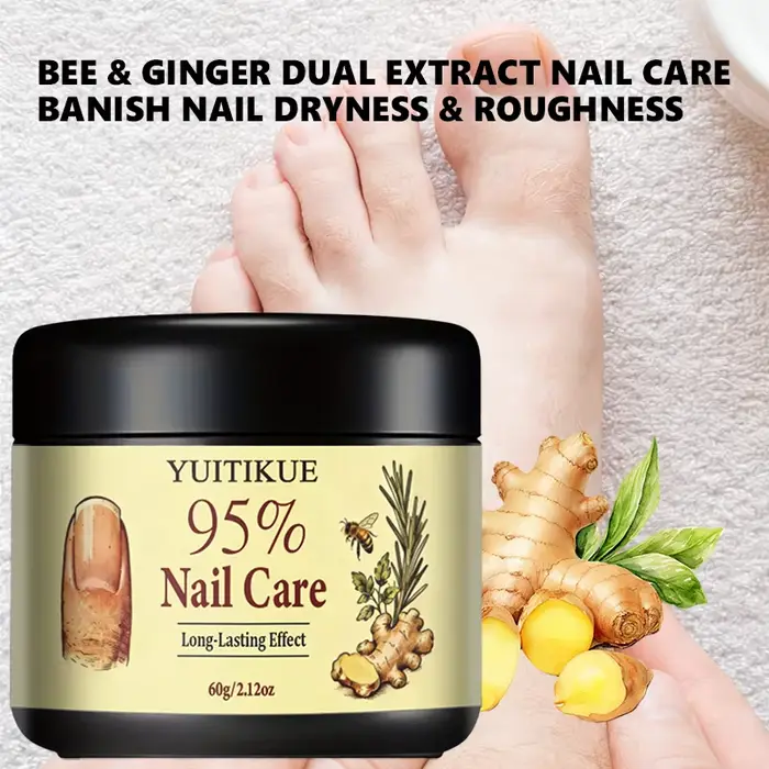 Crème de soin des ongles au venin d'abeille YUITIKUE - Formule efficace à 95 %