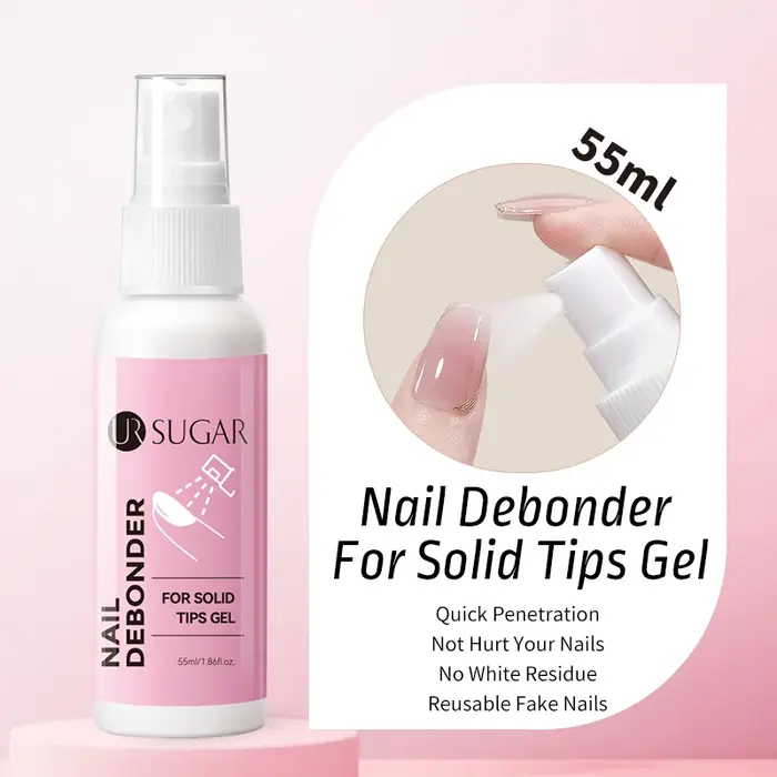 UR SUGAR 55ml faux ongles conseils solide Gel dissolvant