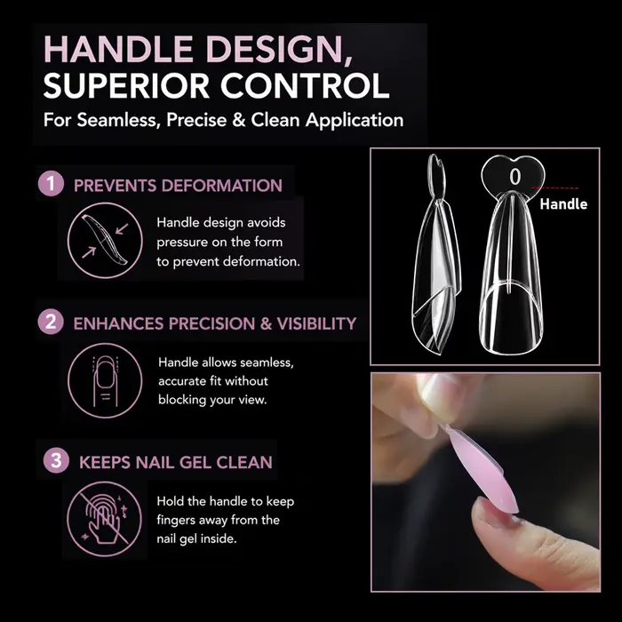 Formes à ongles françaises
