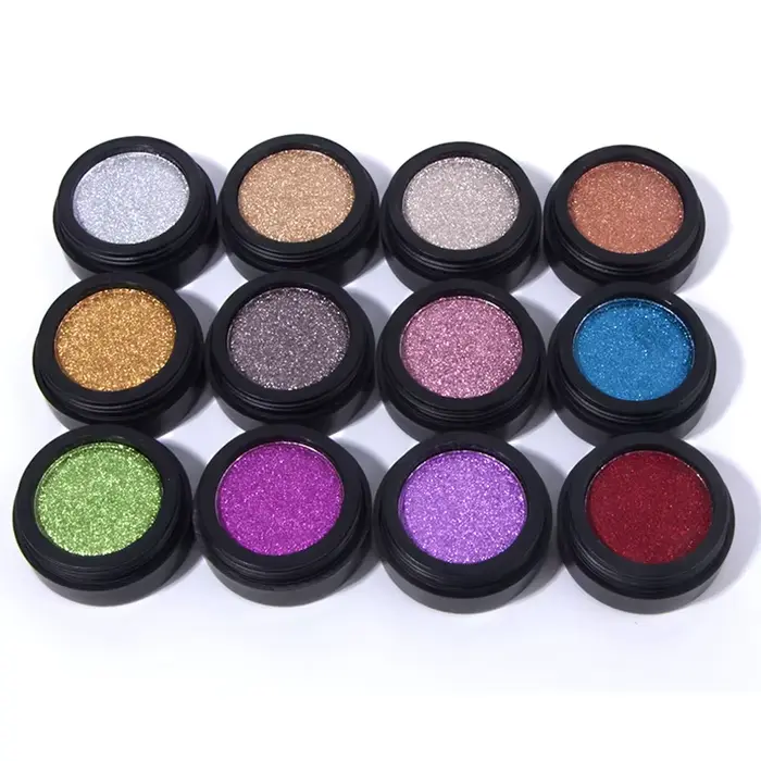 Poudre à ongles Chrome Or Vert – Pigment à effet miroir solide