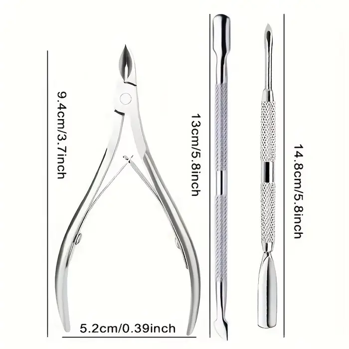 Ensemble d'outils de soin des ongles : bandes de polissage