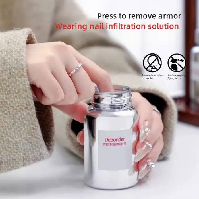 Dissolvant de vernis à ongles professionnel