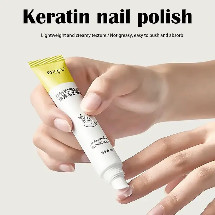 Crème à ongles à la kératine