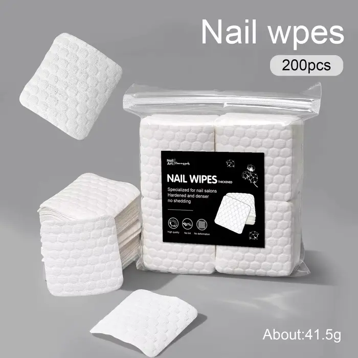 200/500 pièces/paquet/boîte solide Durable outils pour ongles manucure Gel vernis à ongles tampons d