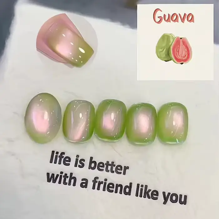 MIANEL 1 pièce Vernis à ongles magnétique effet œil de chat Guava