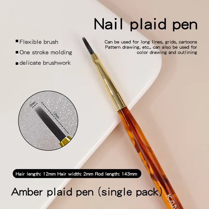 Pinceaux pour nail art