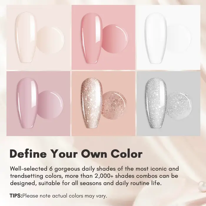 Kit de démarrage pour ongles en acrylique