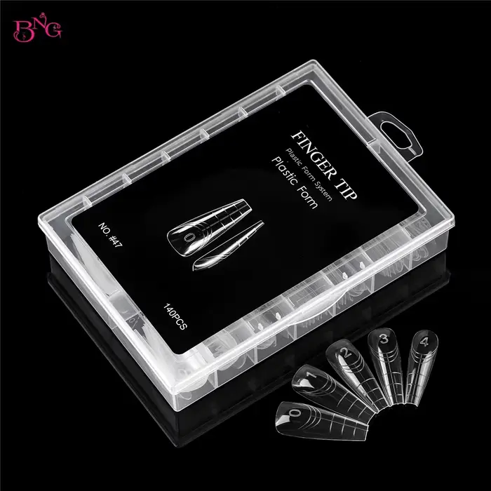 BNG Ballerina Nail Dual Forms pour Gel de Construction Poly
