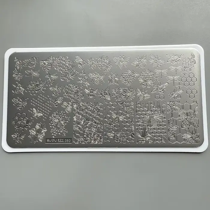 XMQ NAIL ART STAMPING PLATES BEENS Fleurs IMAGEPLATES TEMPLATE