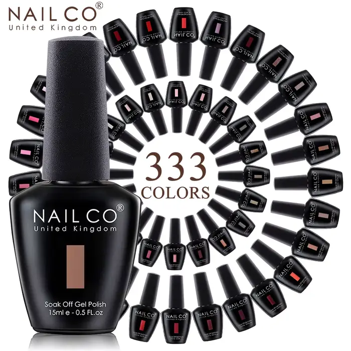 NAILCO vernis à ongles couleur d'automne produit de haute qualité Nail Art tremper Gel UV