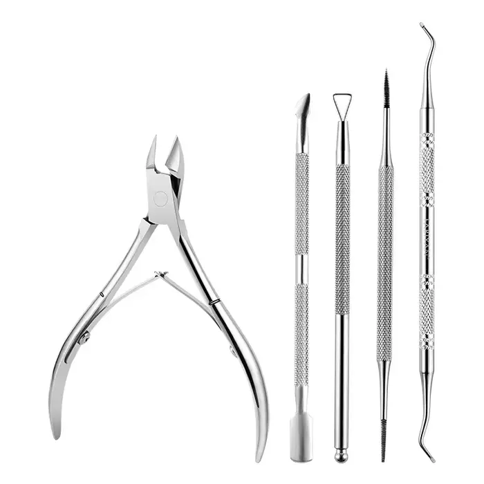 Ensemble d'outils pour Nail Art, lime à ongles, élimination des peaux mortes, polissage des ongles, 