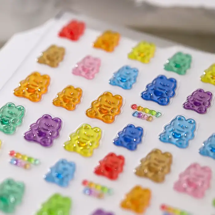 Autocollants pour ongles Little Bear Nail Art