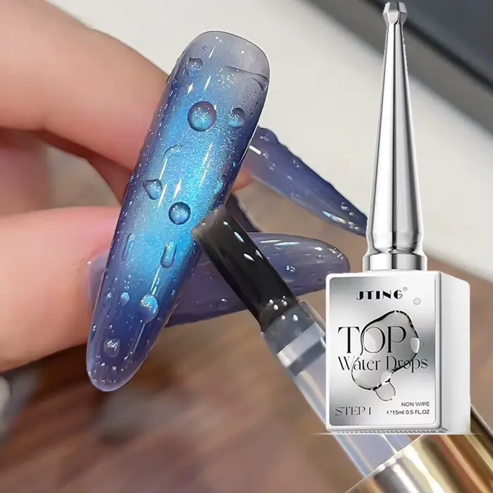 Gel de finition transparent effet goutte d'eau 15ml pour l'été