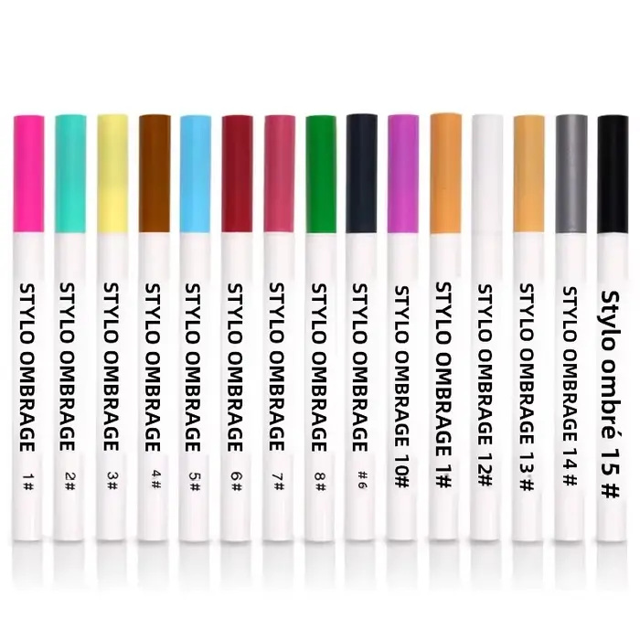 Stylo de Nail Art UV Gel pour Marbrure