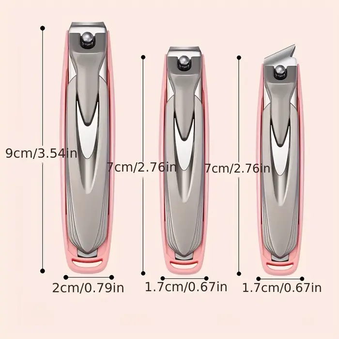 Coupe-ongles coloré anti-éclaboussures