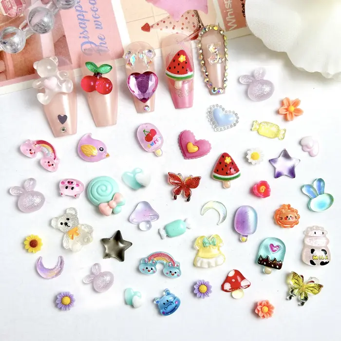 Nail Art Nail Charms, Nail Ornements