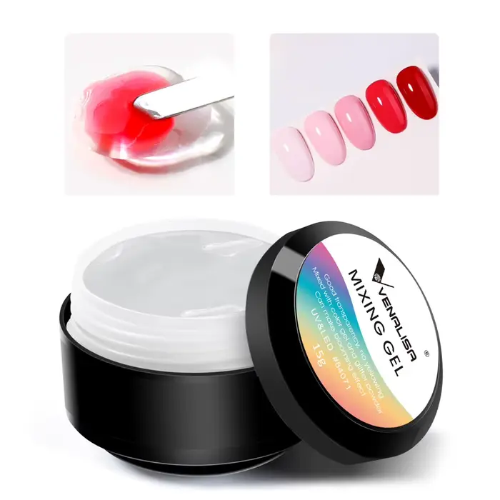 Venalisa 5ml UV métallique argent Gel miroir or haute qualité Nail Art peinture Gel CANNI usine coussin d'air stylo poudre magique