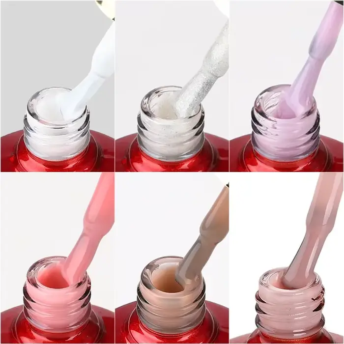 MSHARE lait blanc laiteux Base Gel vernis Camouflage couleur caoutchouc Base ongles couche de base 1