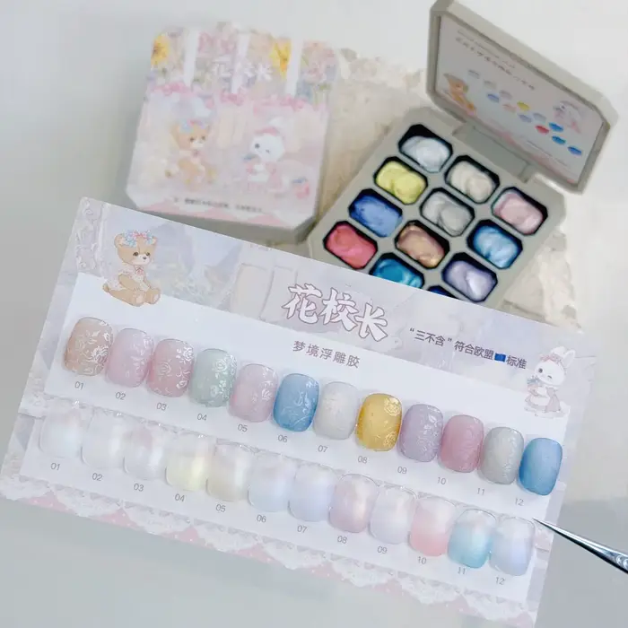 Gel de sculpture UV/LED sans TPO/HEMA pour nail art