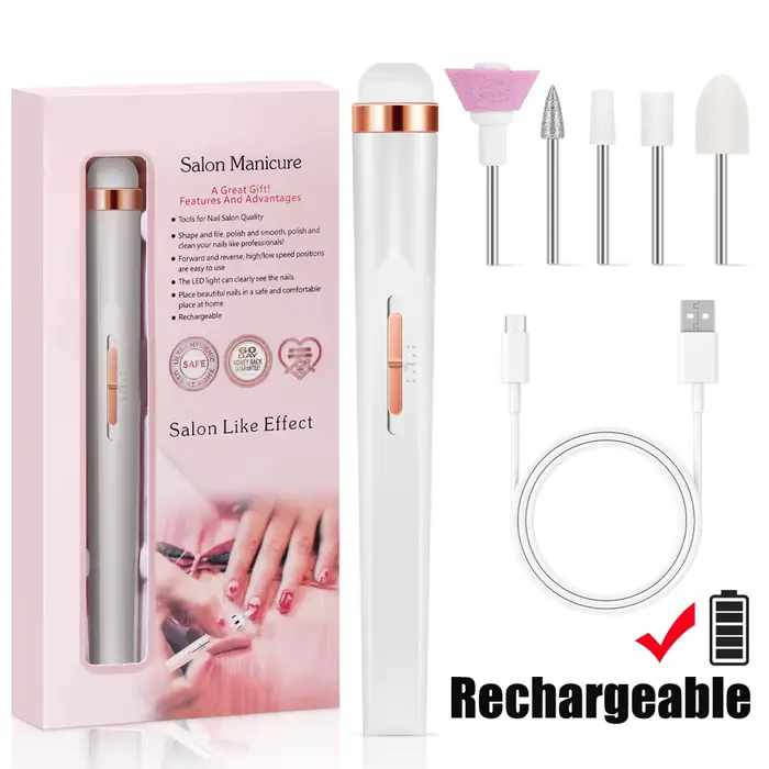 LULAA ensemble de manucure Portable ensemble complet d'outils de manucure et de pédicure professionn