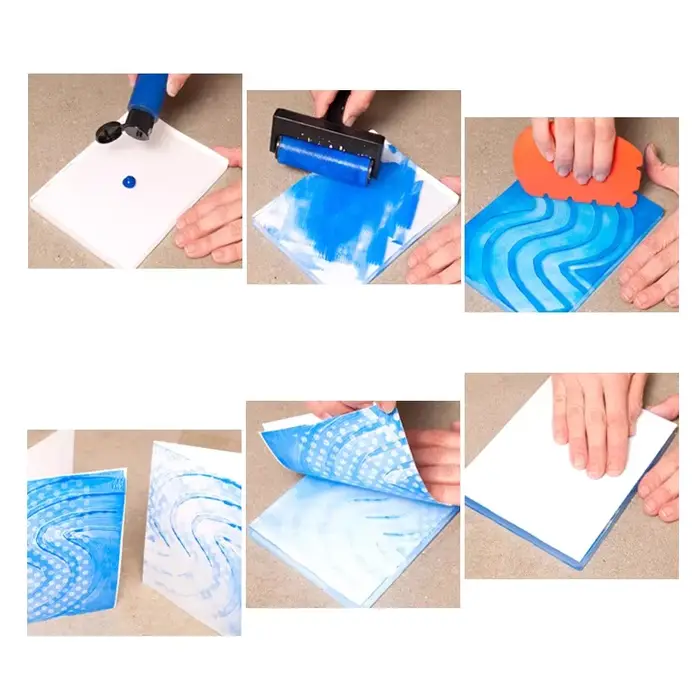 Plaque d'impression en Gel réutilisable
